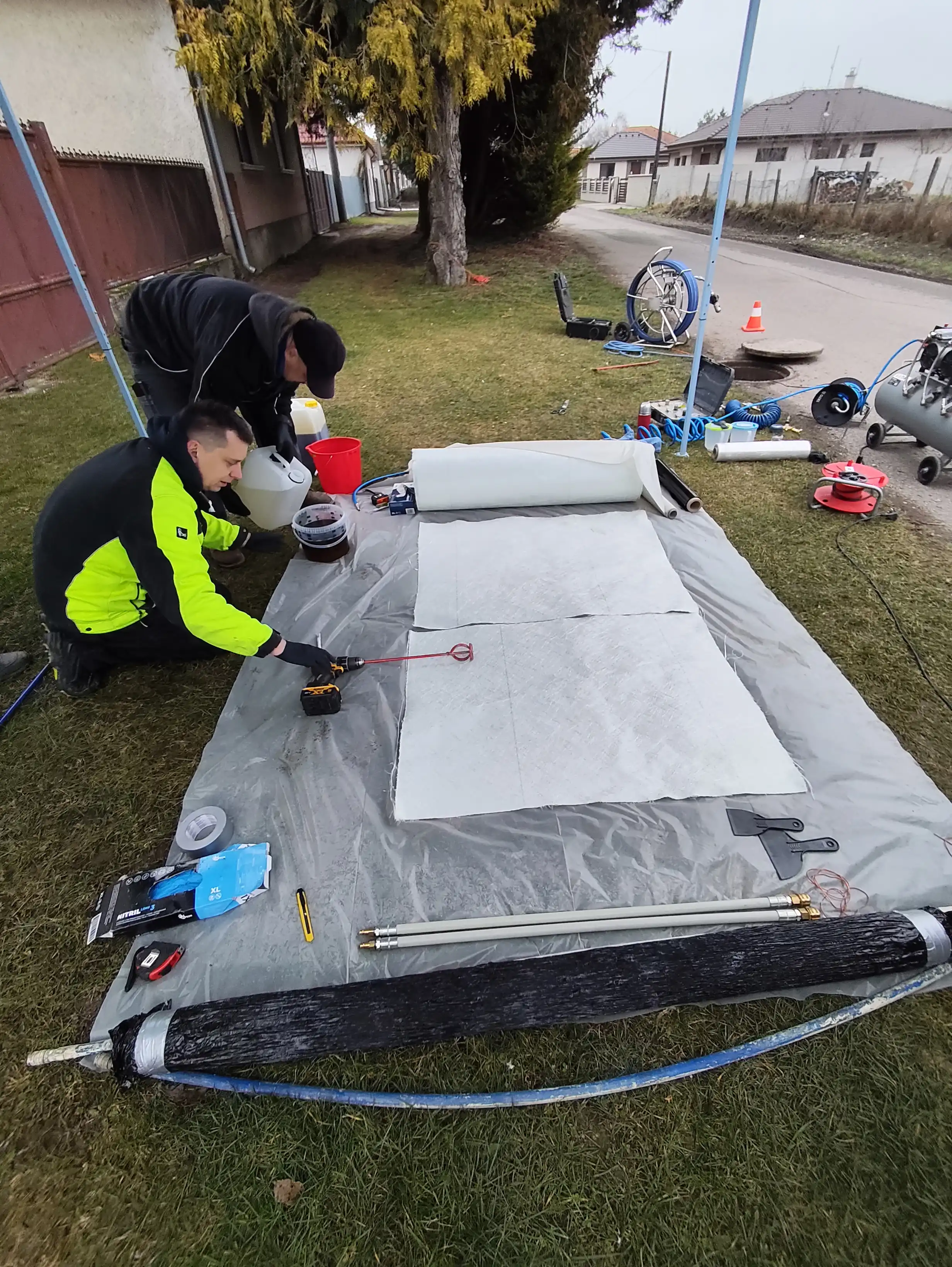 CIPP Lining – sanačný rukáv